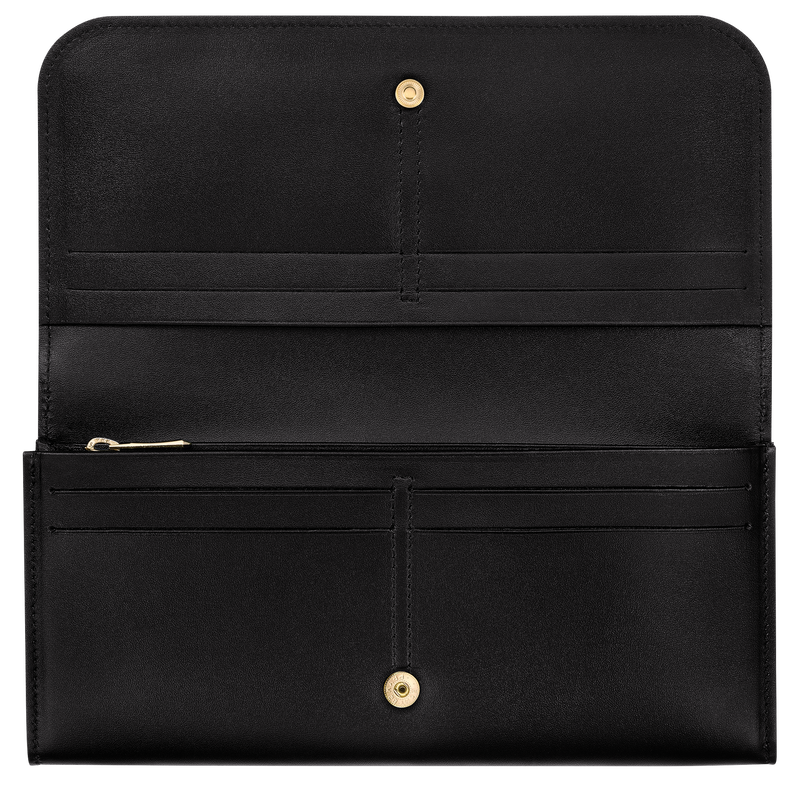 Box-Trot Continental wallet , Black - Leather  - View 2 of 3