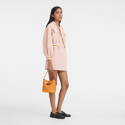 Roseau Essential XS Bucket bag , Orange - Leather