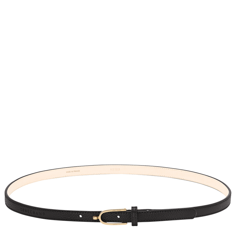 レディースベルト , ブラック - レザー  - ビュー 1: 3