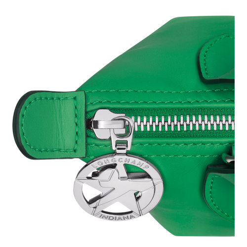 Longchamp x Robert Indiana 系列 手提包 XS , 綠色 - 皮革 - 查看 5 5