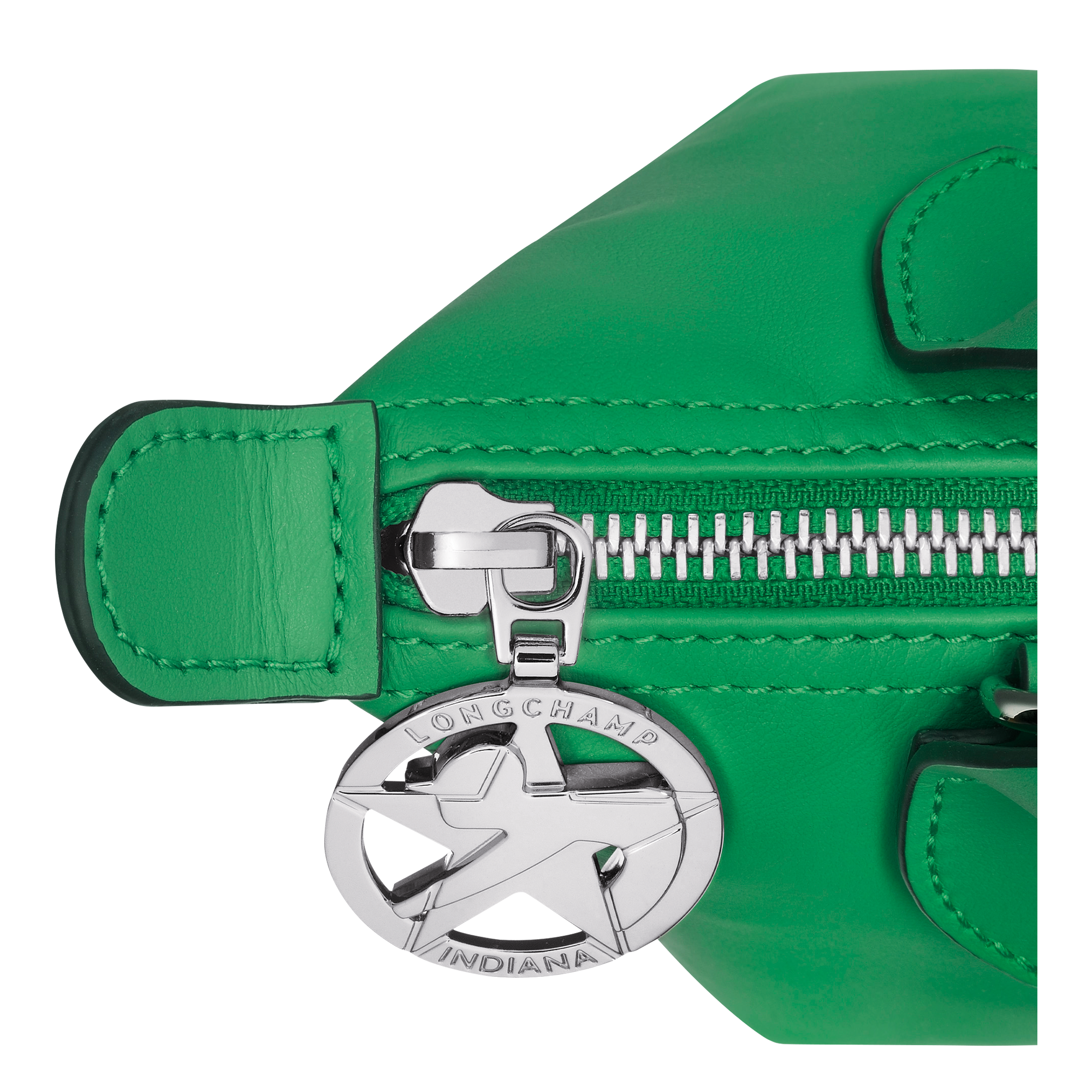Longchamp x Robert Indiana Handbag XS, Green