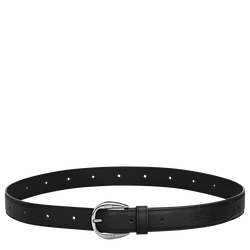 Le Pliage Xtra Ladies' belt , Black - Leather