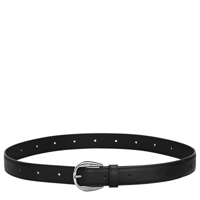 Le Pliage Xtra Ladies' belt , Black - Leather