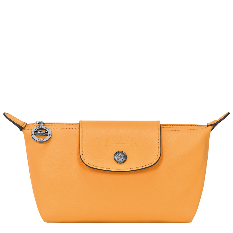 Le Pliage Xtra Pouch , Apricot - Leather  - View 1 of  4