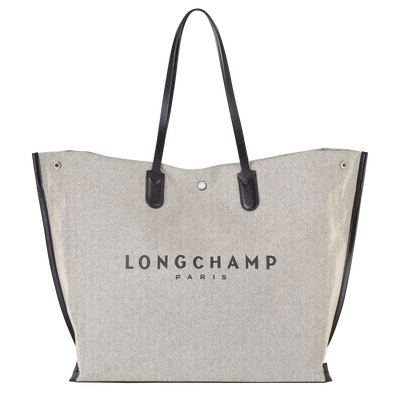 Shopping bag XL Roseau Ecru (10120HSG037) | Longchamp EN