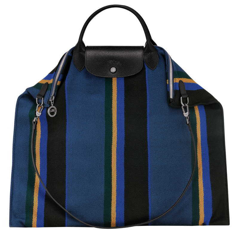 Le Pliage Collection XL Handbag , Navy - Canvas  - View 3 of  3
