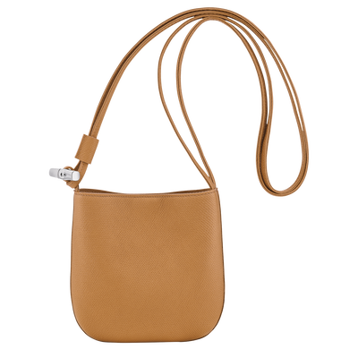 Le Roseau Bolso bandolera S , Cuero - Nuez