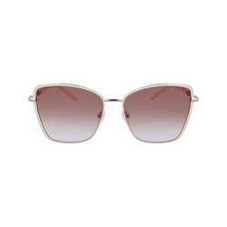 Gafas de sol , Otro - Castaño/Blanco