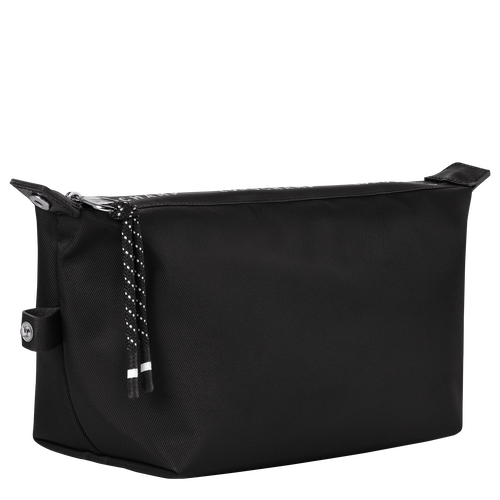 Le Pliage Energy Toiletry case , Black - Recycled canvas - View 2 of  5
