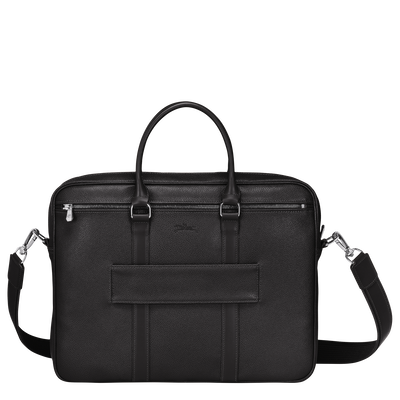 Le Foulonné Briefcase S, Black