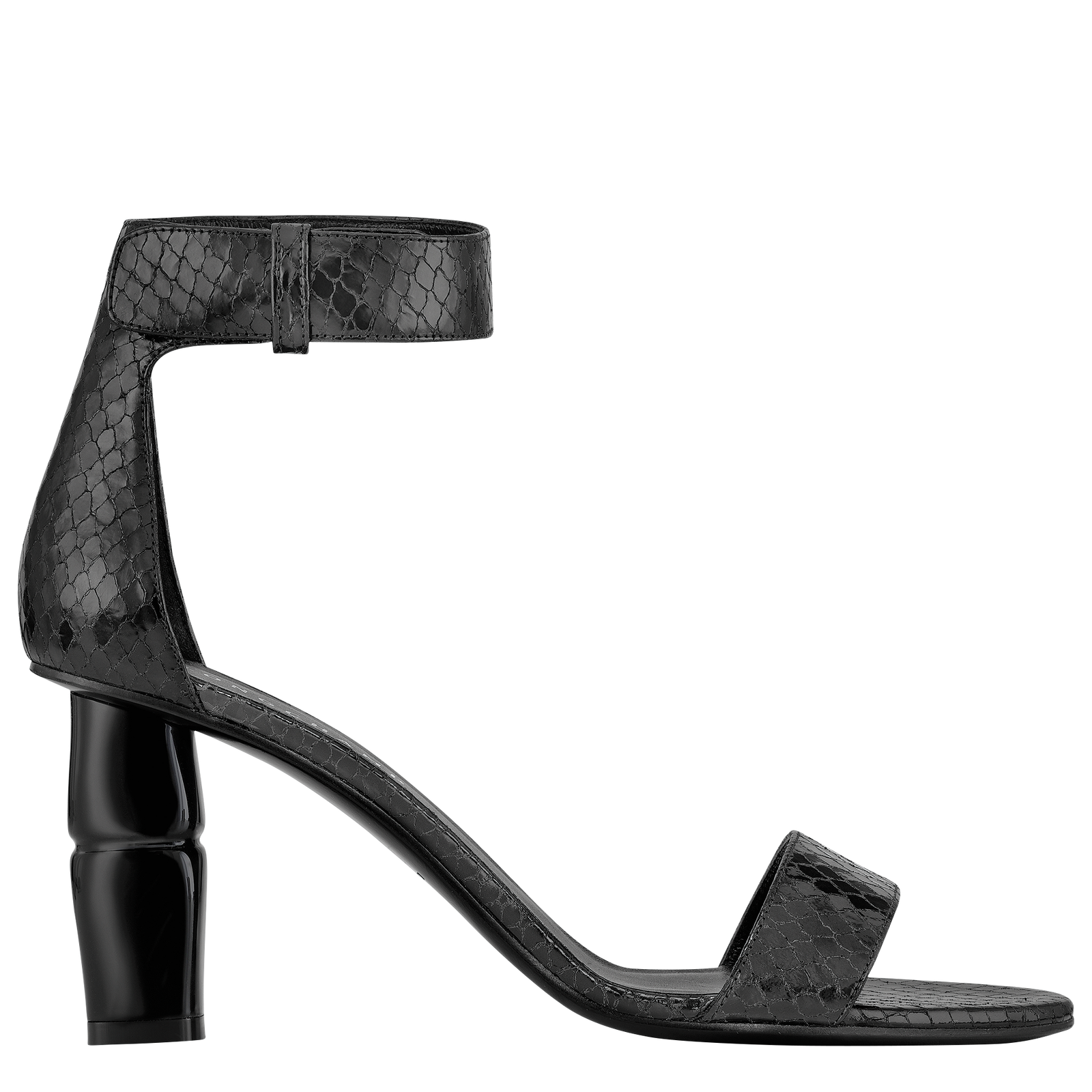 Sandalen met hoge hotsell hak zwart