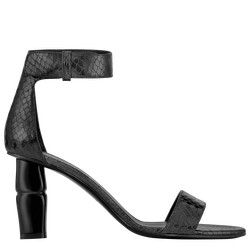 Roseau Sandalias de tacón alto , Cuero - Negro