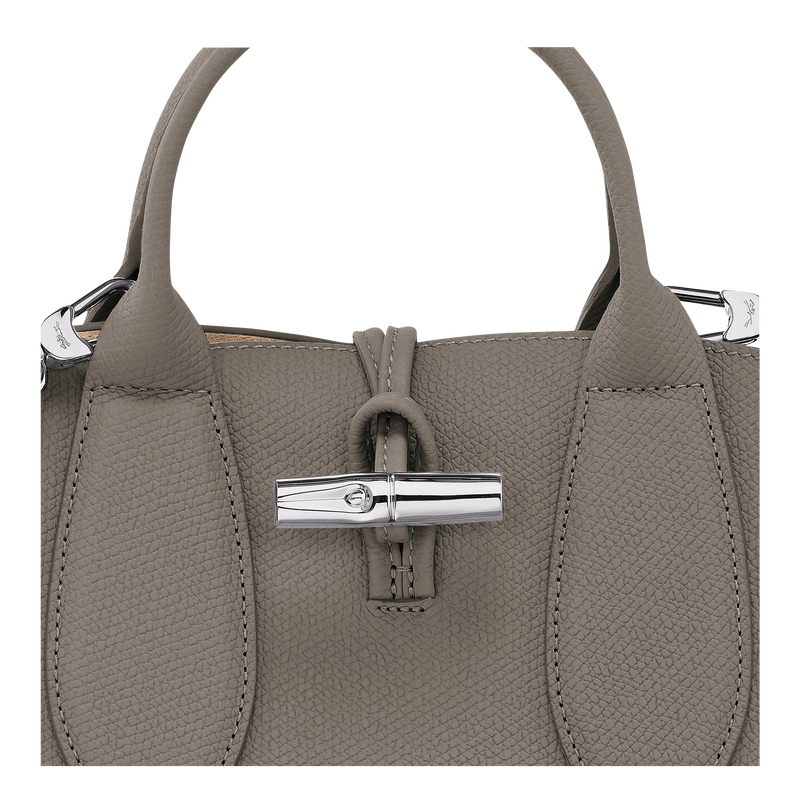 Le Roseau S Handbag , Turtledove - Leather  - View 7 of  7