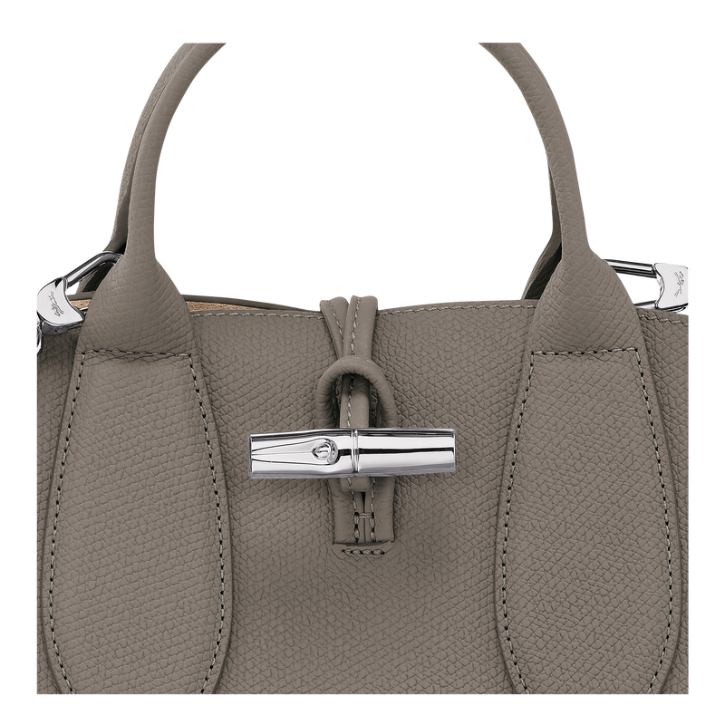 Handtasche S Le Roseau , Leder - Turteltaube  - Ansicht 7 von 7