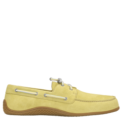 Longboat Loafer , Lime - Leather