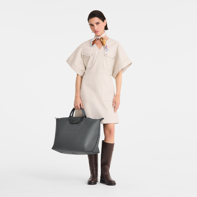Le Pliage One Bolsa de viaje S , Tela - Antracita  - Vista 2 de 7