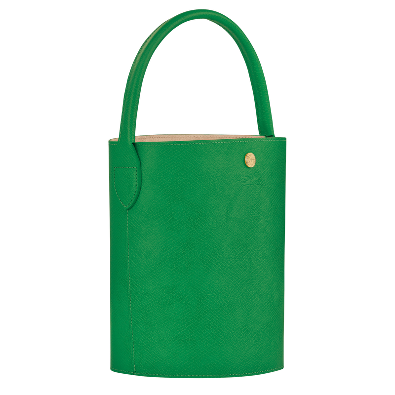 Épure Bolso saco S , Cuero - Verde  - Vista 3 de 5