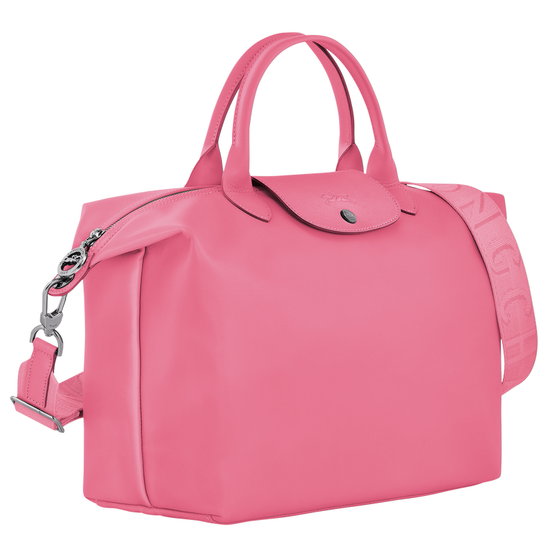 Handtasche L Le Pliage Xtra , Leder - Pink  - Ansicht 3 von 6