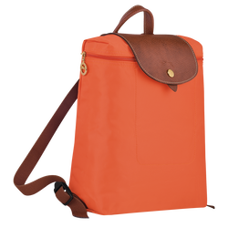 Le Pliage Original M Backpack , Orange - Recycled canvas