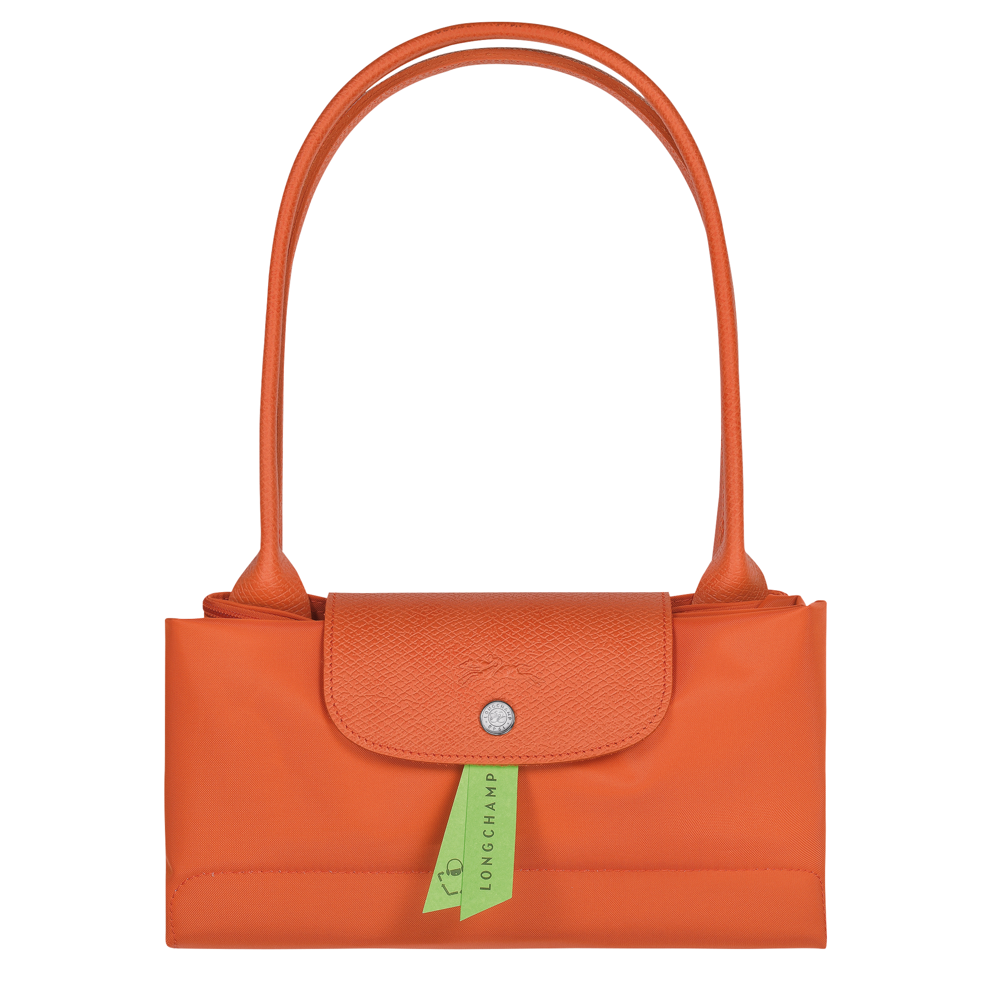 Le Pliage Green 肩揹袋 L, 橘紅色