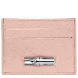 Le Roseau Card holder , Ballerina - Leather