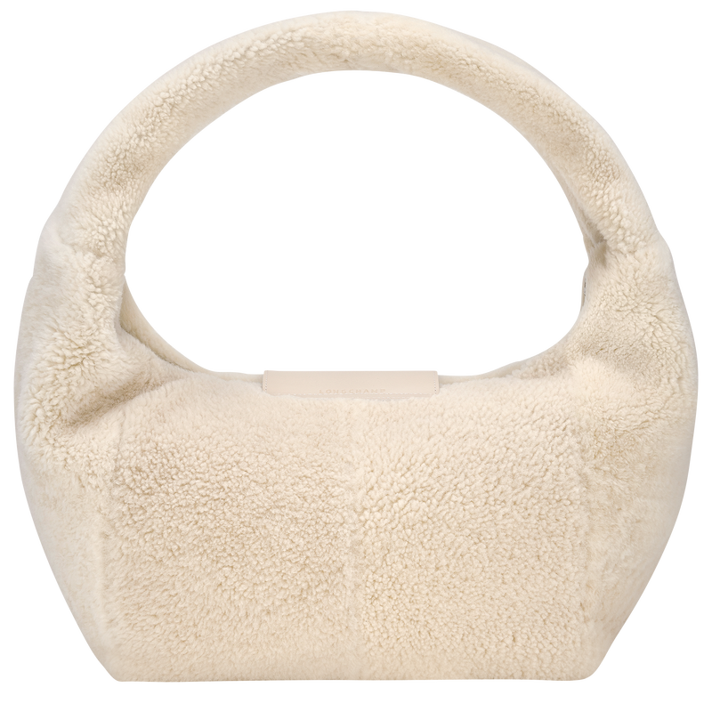 Le Pliage Xtra L Hobo bag , Ecru - Leather  - View 4 of  4