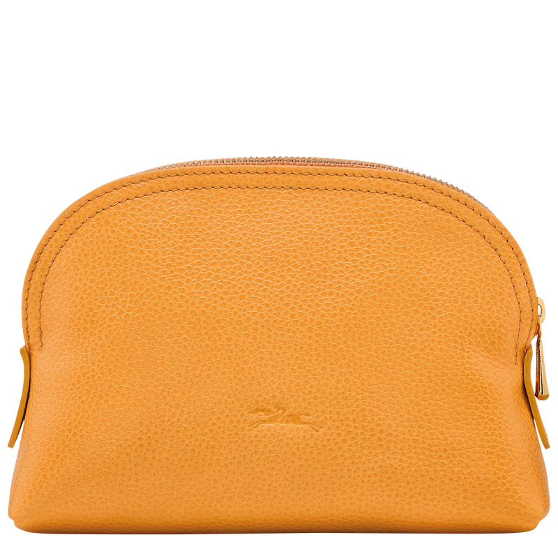 Pochette Le Foulonné , Leder - Apricot  - Ansicht 3 von 3