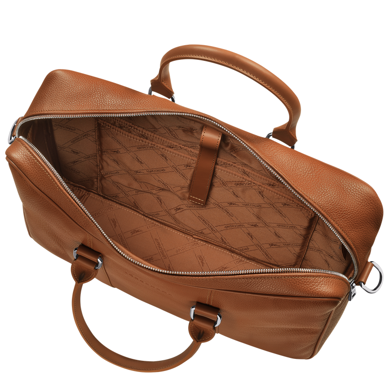 Valigetta M Le Foulonn&eacute; , Pelle - Caramello  - View 5 of  5