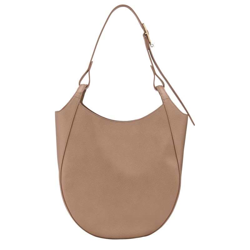Le Foulonné L Hobo bag , Biscuit - Leather  - View 4 of  6