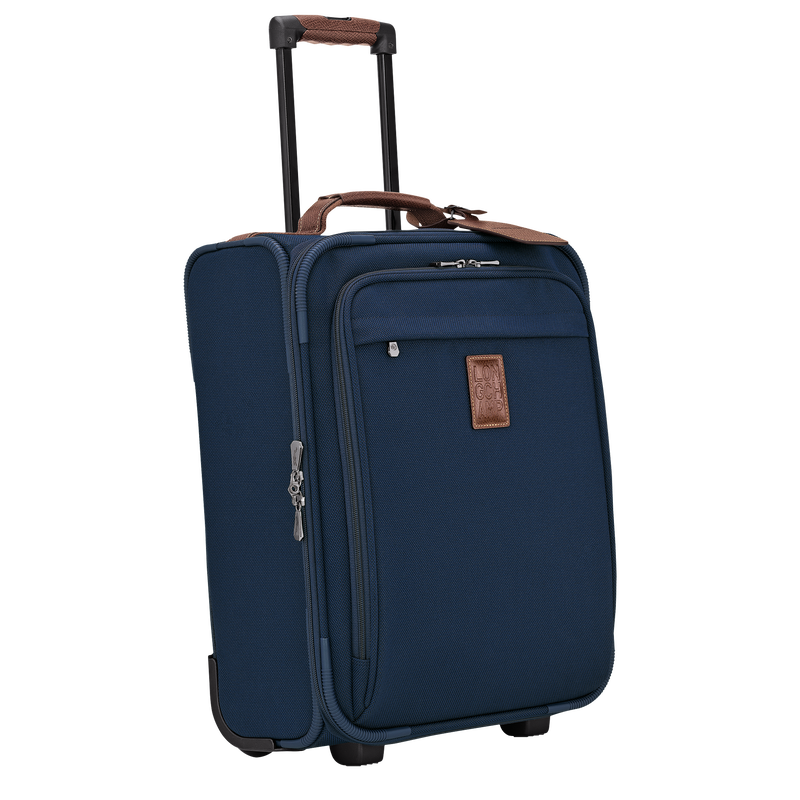 Valigia S Boxford , Tela riciclata - Blu  - View 3 of  4