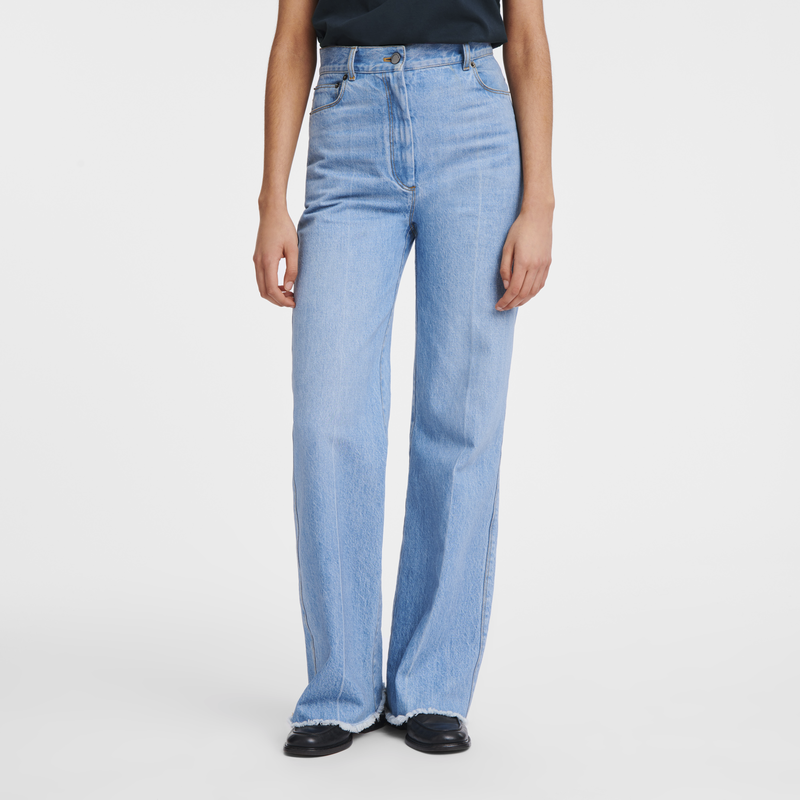 Jeans , Blauw - Denim  - Weergave 3 van  5