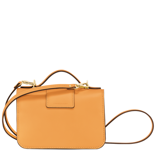 Box-Trot XS Crossbody bag , Apricot - Leather - View 4 of  5