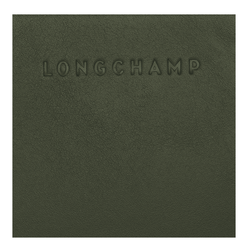 Longchamp 3D Cartera , Cuero - Caqui - Vista 4 de 4