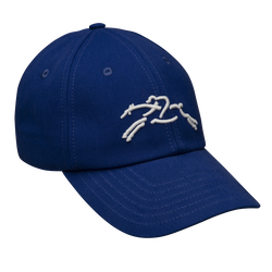 Cap , Cobalt - Cotton