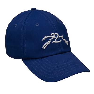 Cap , Cobalt - Cotton