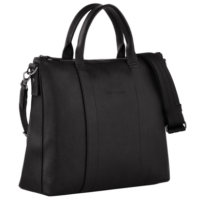 Longchamp 3D Briefcase, Black