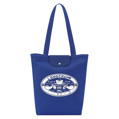 Le Pliage Collection M Tote bag , Cobalt - Canvas