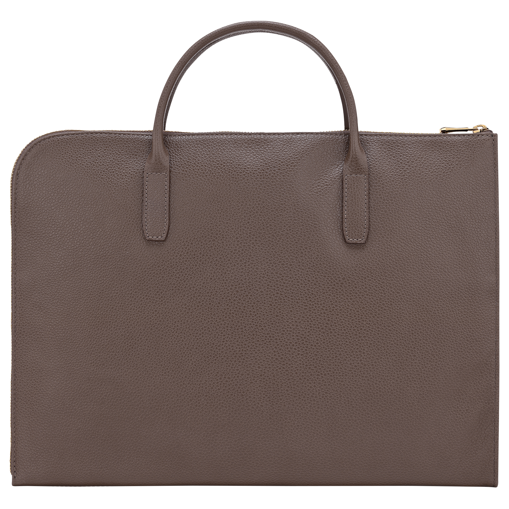 Le Foulonn&eacute; Briefcase S, Taupe