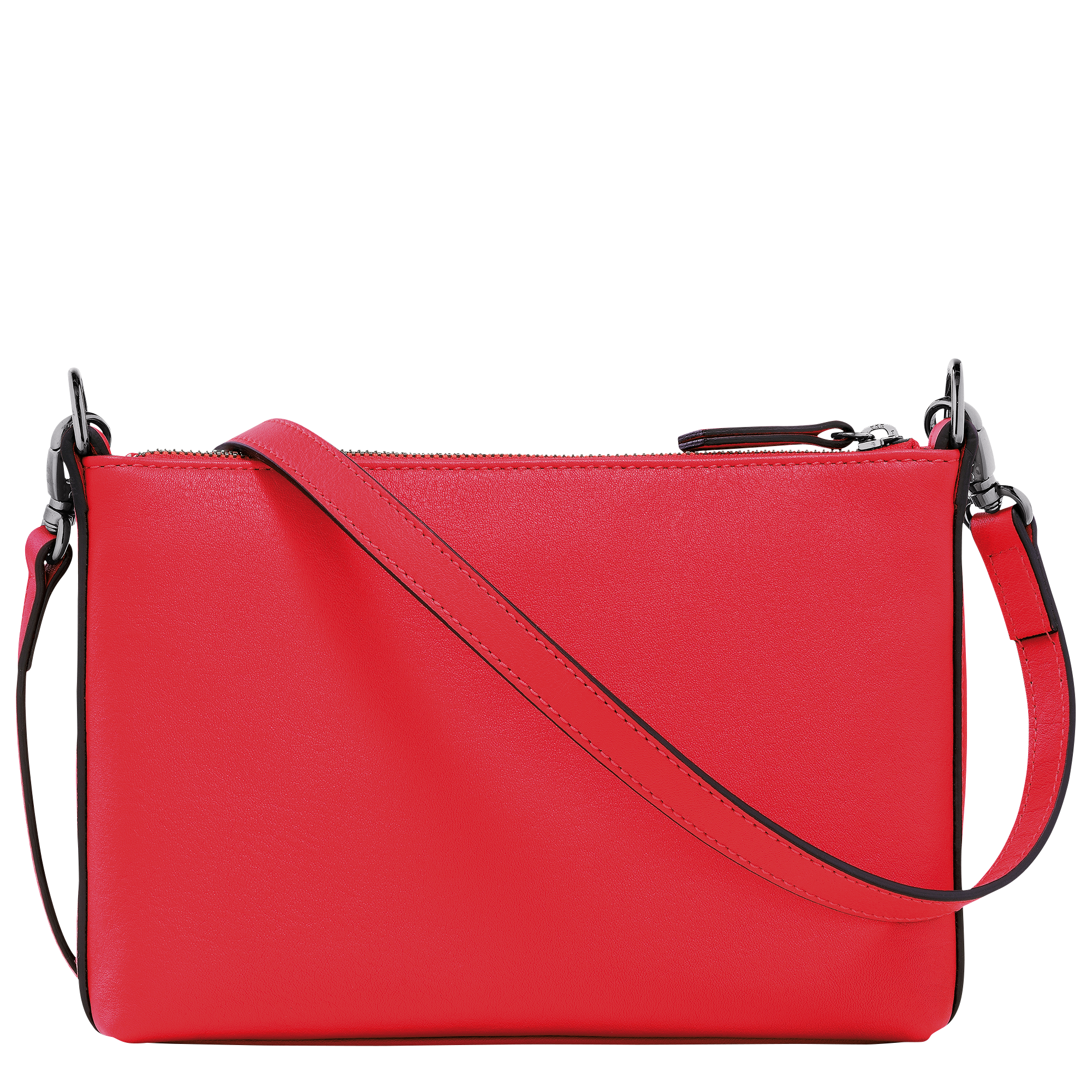 M&M Leather Crossbody Bag Red Style 136 | eliehandbags