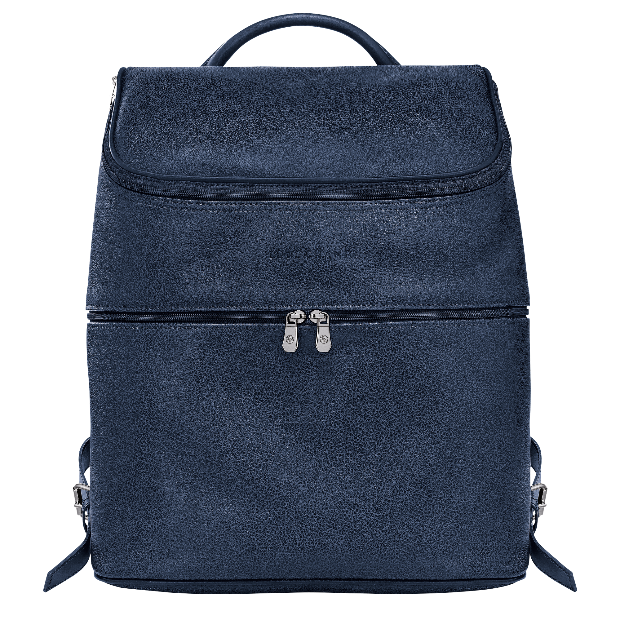 Longchamp, Bags, New Longchamp Leather Backpack In Navy