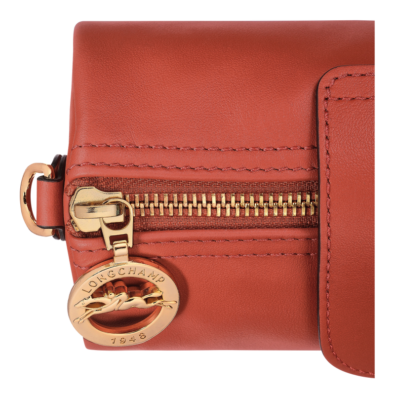 Le Pliage Xtra S Crossbody bag , Sienna - Leather  - View 6 of 6