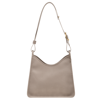 Le Foulonné Sac porté épaule M, Tourterelle