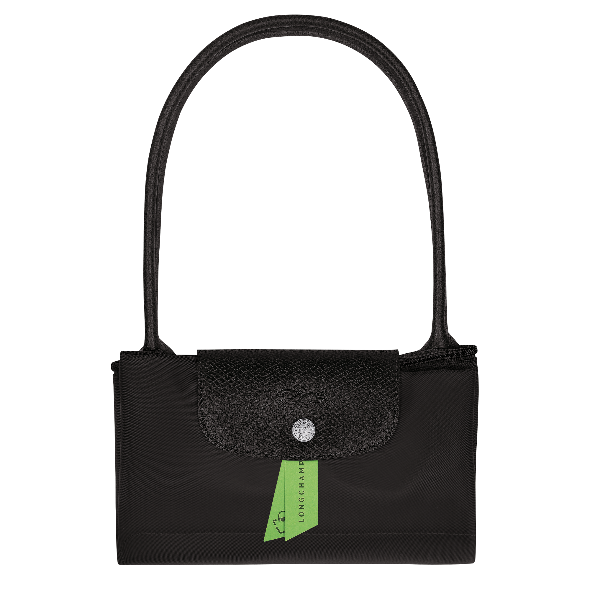 Le Pliage Green Tote bag M, Black