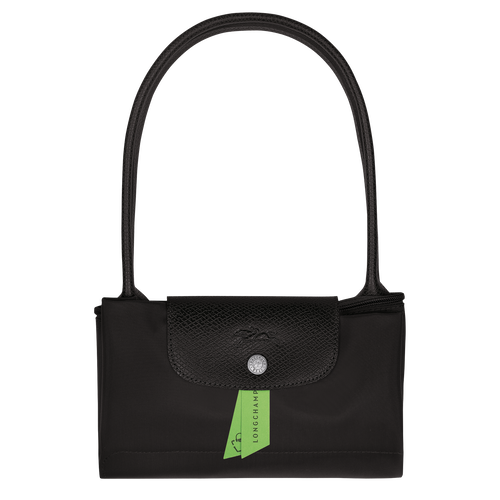 Sac cabas M Le Pliage Green , Toile recyclée - Noir - Vue 7 de 7