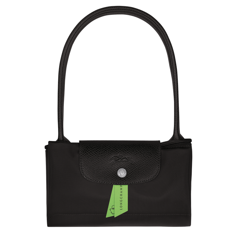 Le Pliage Green 肩揹袋 M , 黑色 - 再生帆布  - 查看 7 7