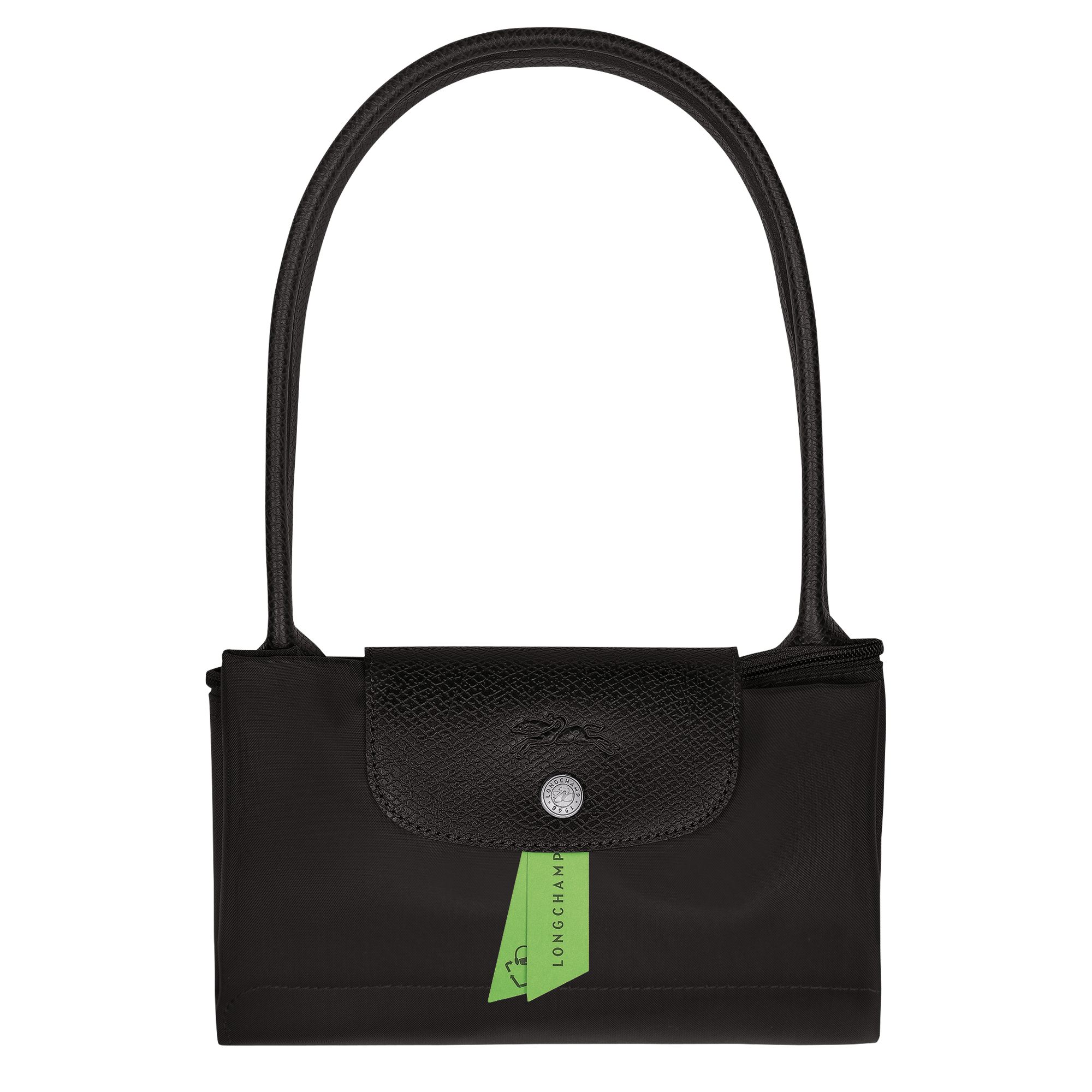 Le Pliage Green 肩揹袋 M, 黑色