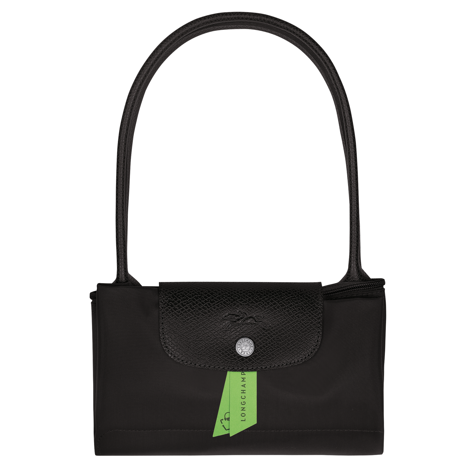 Le Pliage Green 肩揹袋 M, 黑色