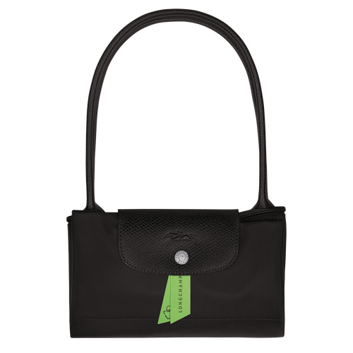 Le Pliage Green M Tote bag , Black - Recycled canvas - View 6 of  6