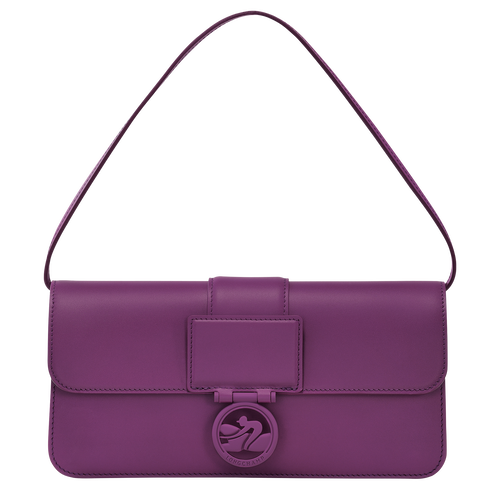 Box-Trot M Shoulder bag , Violet - Leather - View 1 of 4