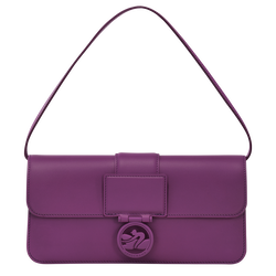 Box-Trot M Shoulder bag , Violet - Leather